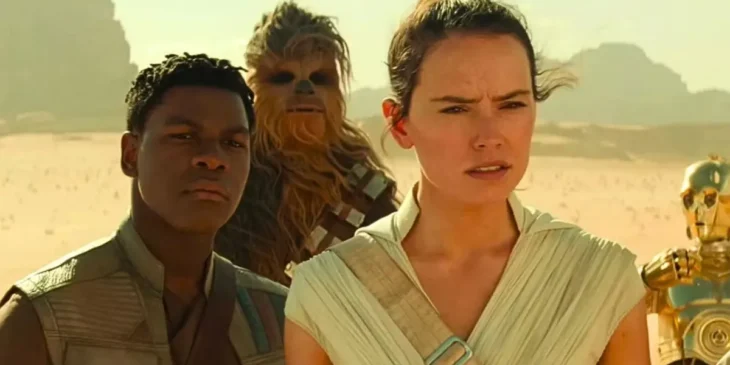 John Boyega e Daisy Ridley na saga Star Wars