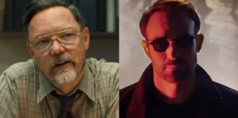 Matthew Lillard e Charlie Cox em Demolidor Renascido
