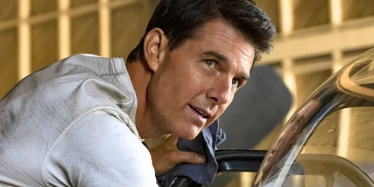 Tom Cruise em Top Gun Maverick