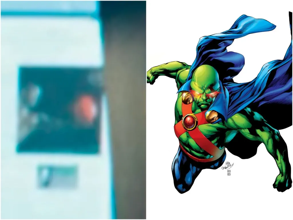 Referência ao Caçador de Marte em Superman