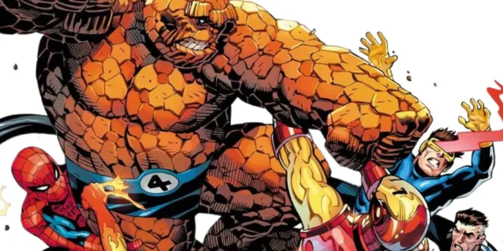 Coisa luta contra o universo Marvel em one-shot dos quadrinhos