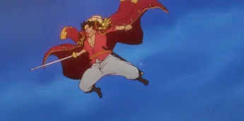 Roger em God Valley em cena do Episódio 1.130 de One Piece