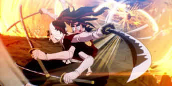 Yoriichi Type Zero em ação no jogo Demon Slayer: The Hinokami Chronicles 2