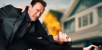 Arnold Schwarzenegger e Carrie-Anne Moss na 2ª temporada de FUBAR