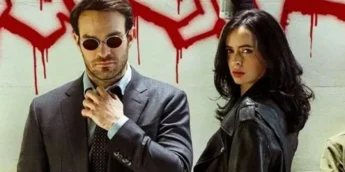 Demolidor e Jessica Jones de Charlie Cox e Krysten Ritter