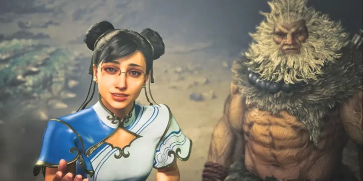Crossover de Monster Hunter Wilds e Street Fighter