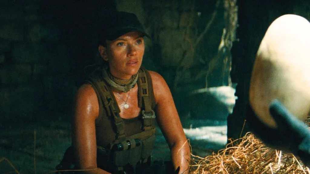 Scarlett Johansson é Zora Bennett em Jurassic World Recomeço