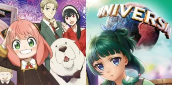 Atrações de SPY x FAMILY e Diários de uma Apotecária no Universal Studios Japan