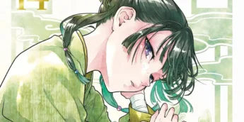 Maomao em capa do Volume 14 do mangá de Diários de uma Apotecária