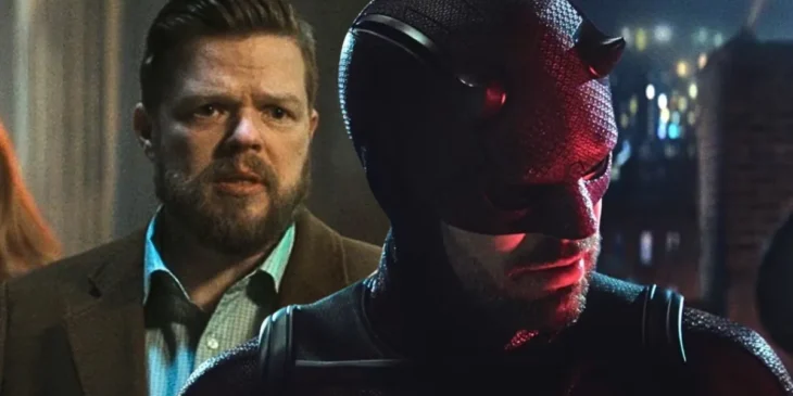 Foggy e Matt Murdock de Charlie Cox em Demolidor Renascido