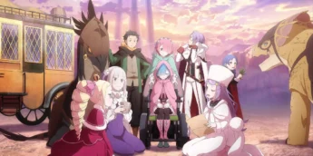 Arte promocional da 4ª temporada de Re:ZERO -Starting Life in Another World-