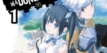 Capa do Volume 1 da light novel de DanMachi