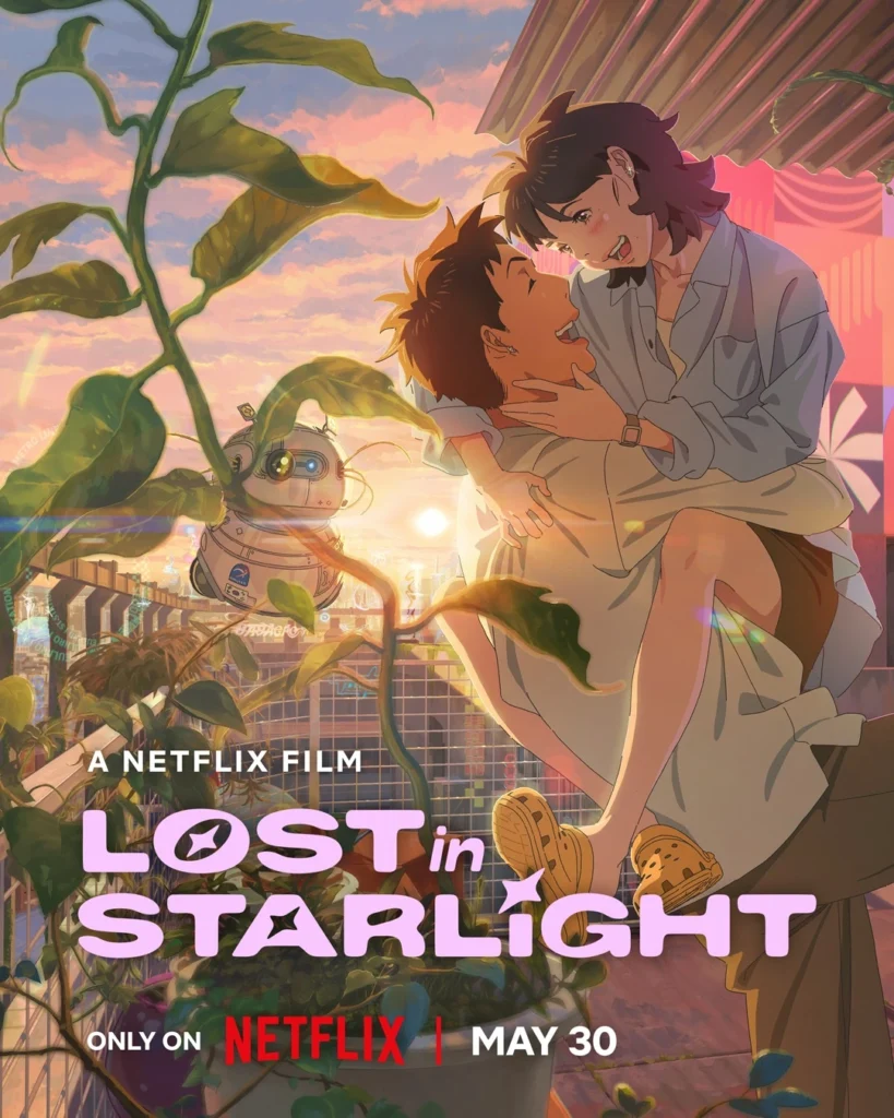 Segundo pôster do filme animado coreano Separados pelas Estrelas