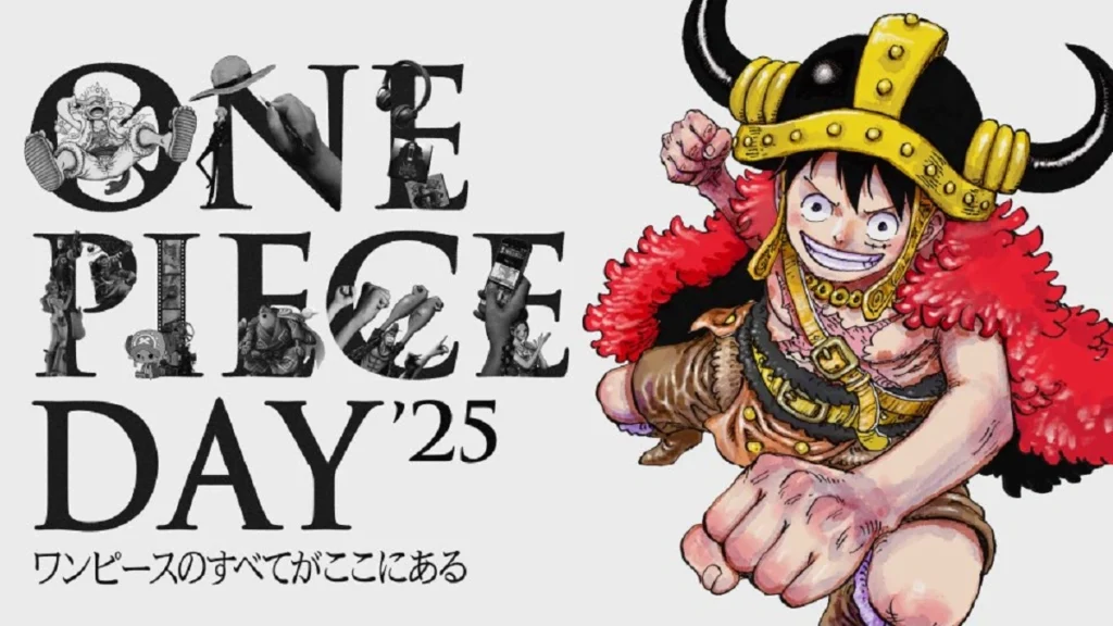 Luffy em arte promocional do One Piece Day 2025