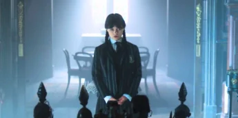 Jenna Ortega com visual de Wandinha em 2ª temporada