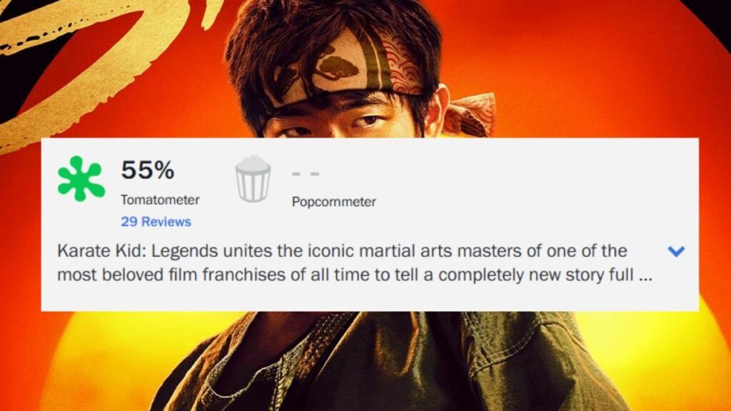 Karatê Kid Lendas no Rotten Tomatoes