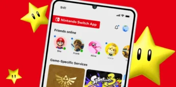 App Nintendo Switch atualizações