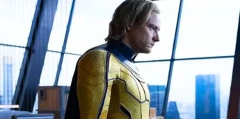 Lewis Pullman com uniforme do Sentinela em Thunderbolts