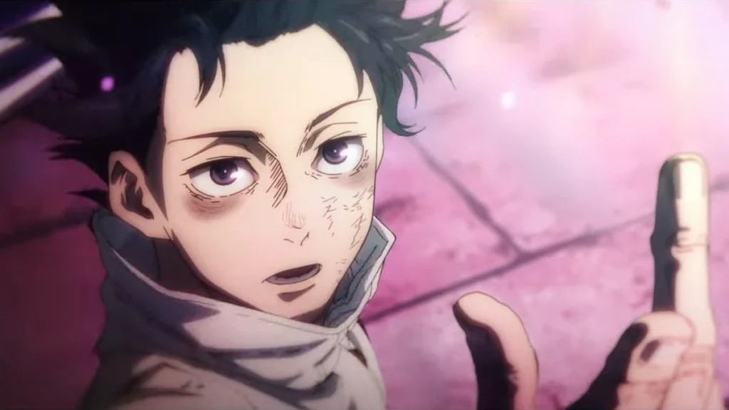 Yuta Okkotsu em cena de Jujutsu Kaisen 0