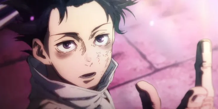 Yuta Okkotsu em cena de Jujutsu Kaisen 0