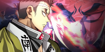 Gyomei Himejima em vídeo promocional de Demon Slayer: Castelo Infinito