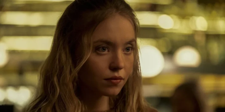 A atriz Sydney Sweeney