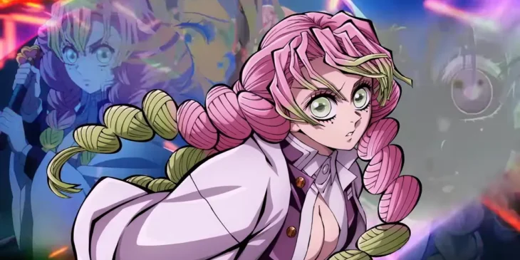 Mitsuri em vídeo promocional de Demon Slayer: Castelo Infinito