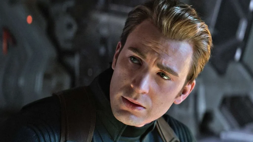 Chris Evans abatido como Capitão América