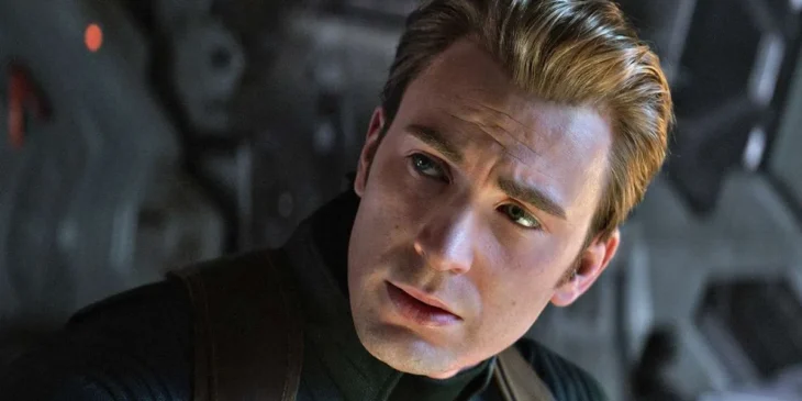 Chris Evans abatido como Capitão América