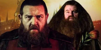 Nick Frost e Robbie Coltrane, os atores de Hagrid de Harry Potter