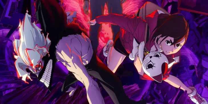 Okarun, Momo e Velha Turbo em pôster oficial da 2ª temporada de DAN DA DAN