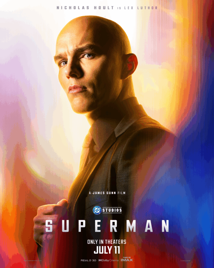 Lex Luthor, Engenheira e mais: DC Studios revela cartazes dos vilões de Superman
