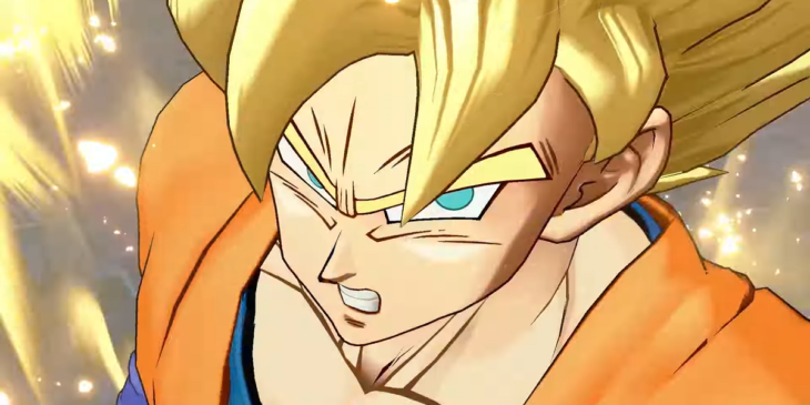 Goku em Dragon Ball Gekishin Squadra