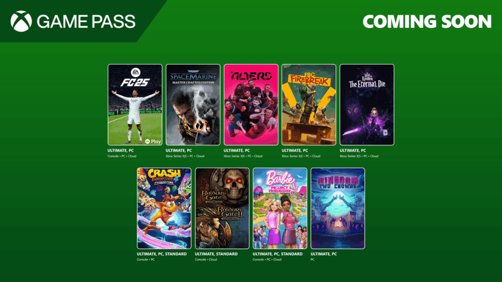 Crash Bandicoot 4, EA Sports FC 25 e mais: Quais jogos chegam ao Xbox Game Pass em junho?