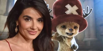 Mikaela Hoover e Chopper em One Piece A Série