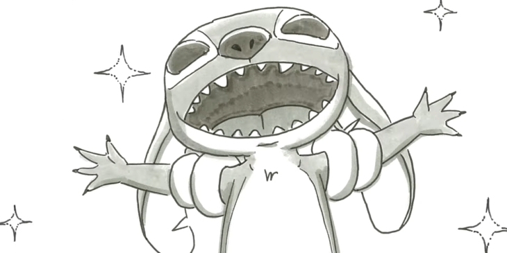 Stitch no curta em anime