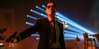 Donnie Yen como Caine em John Wick 4: Baba Yaga