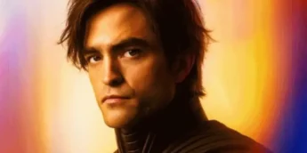 Batman de Robert Pattinson no estilo dos pôsteres individuais de Superman