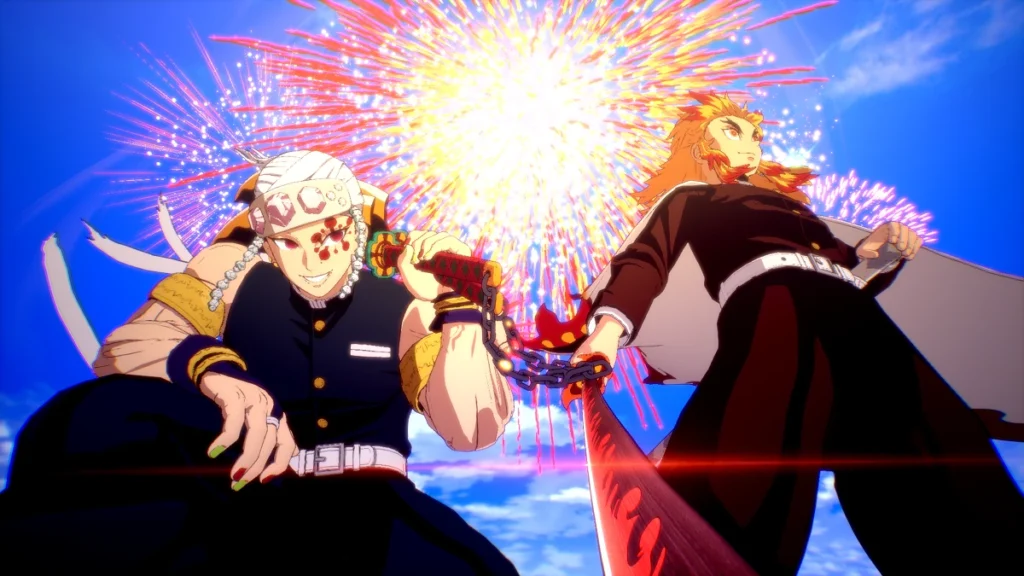 Dual Ultimates em Demon Slayer: The Hinokami Chronicles 2