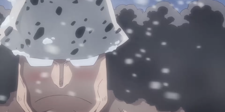 Kuma na neve em cena do Episódio 1.133 de One Piece