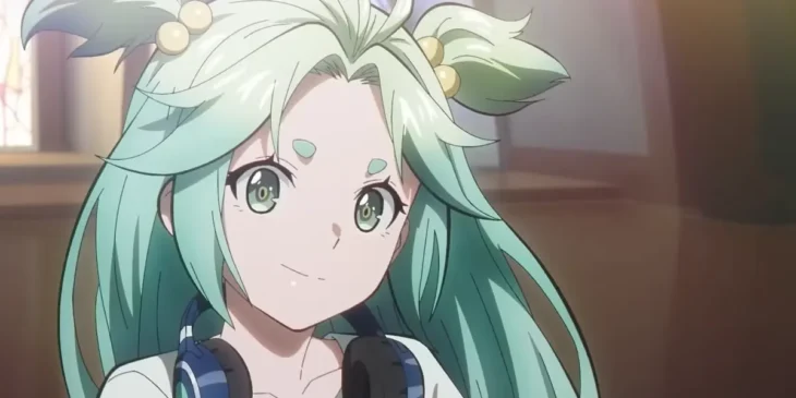 Lucky Cyan em clipe animado de To Be Hero X