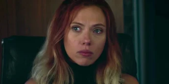 Scarlett Johansson como Viúva Negra em Vingadores Ultimato
