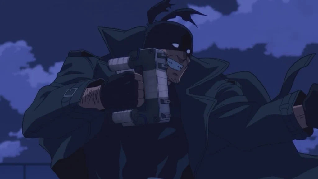 Knuckleduster em cena do Episódio 11 de My Hero Academia: Vigilantes