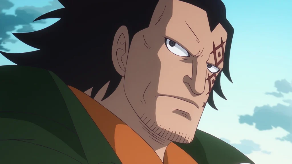 Monkey D. Dragon em cena do Episódio 1.133 de One Piece