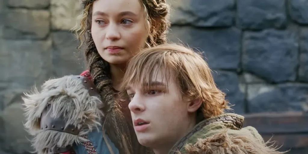 Astrid e Soluço