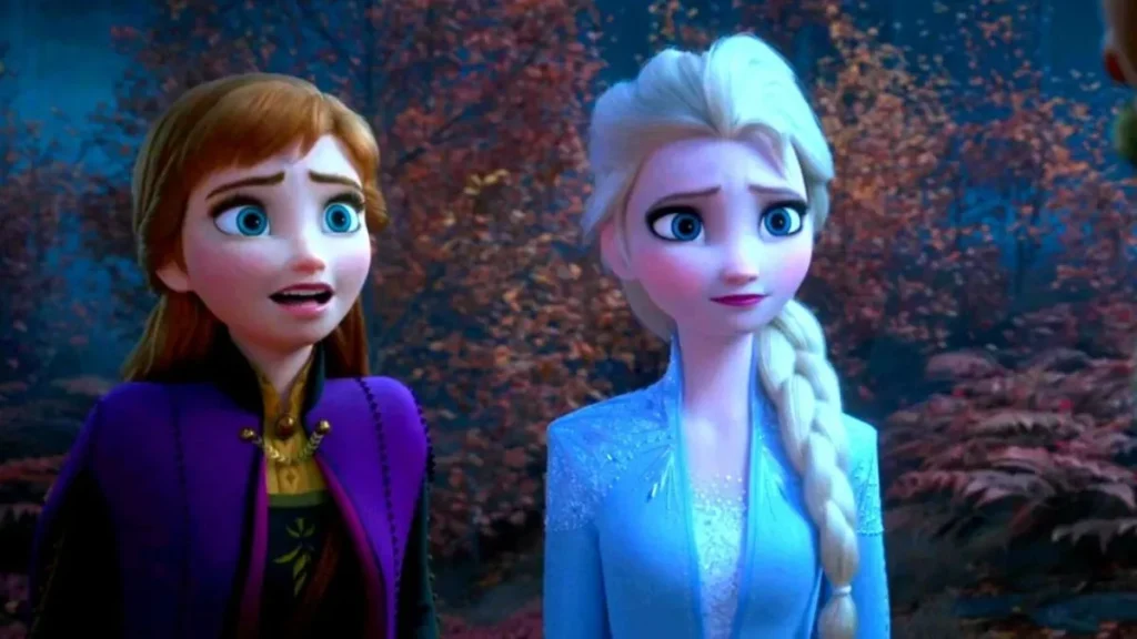 Anna e Elsa de Frozen 3 e 4