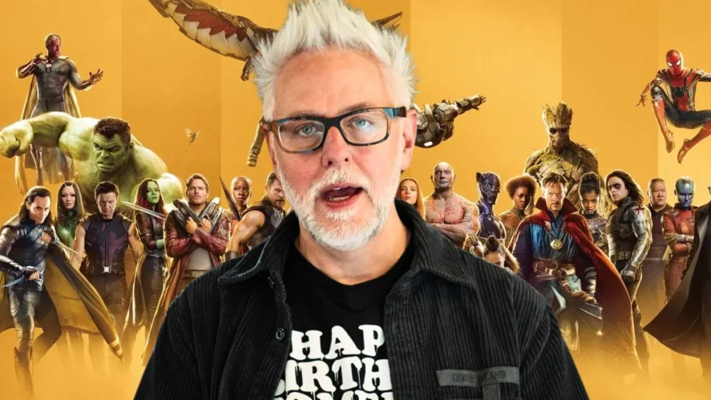 James Gunn e os personagens da Marvel Studios
