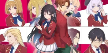 Imagem promocional do jogo de Classroom of the Elite