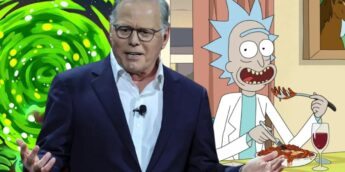 David Zaslav e Rick & Morty