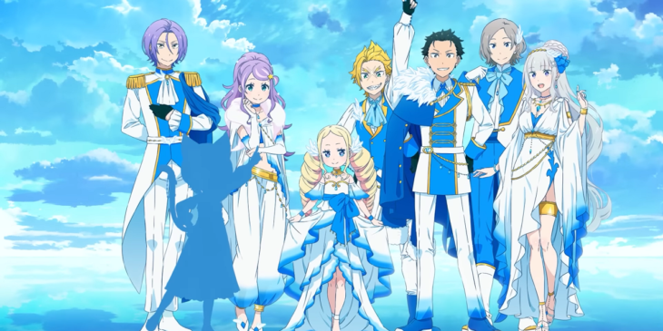 Arte promocional do evento de Re:ZERO -Starting Life in Another World-, 